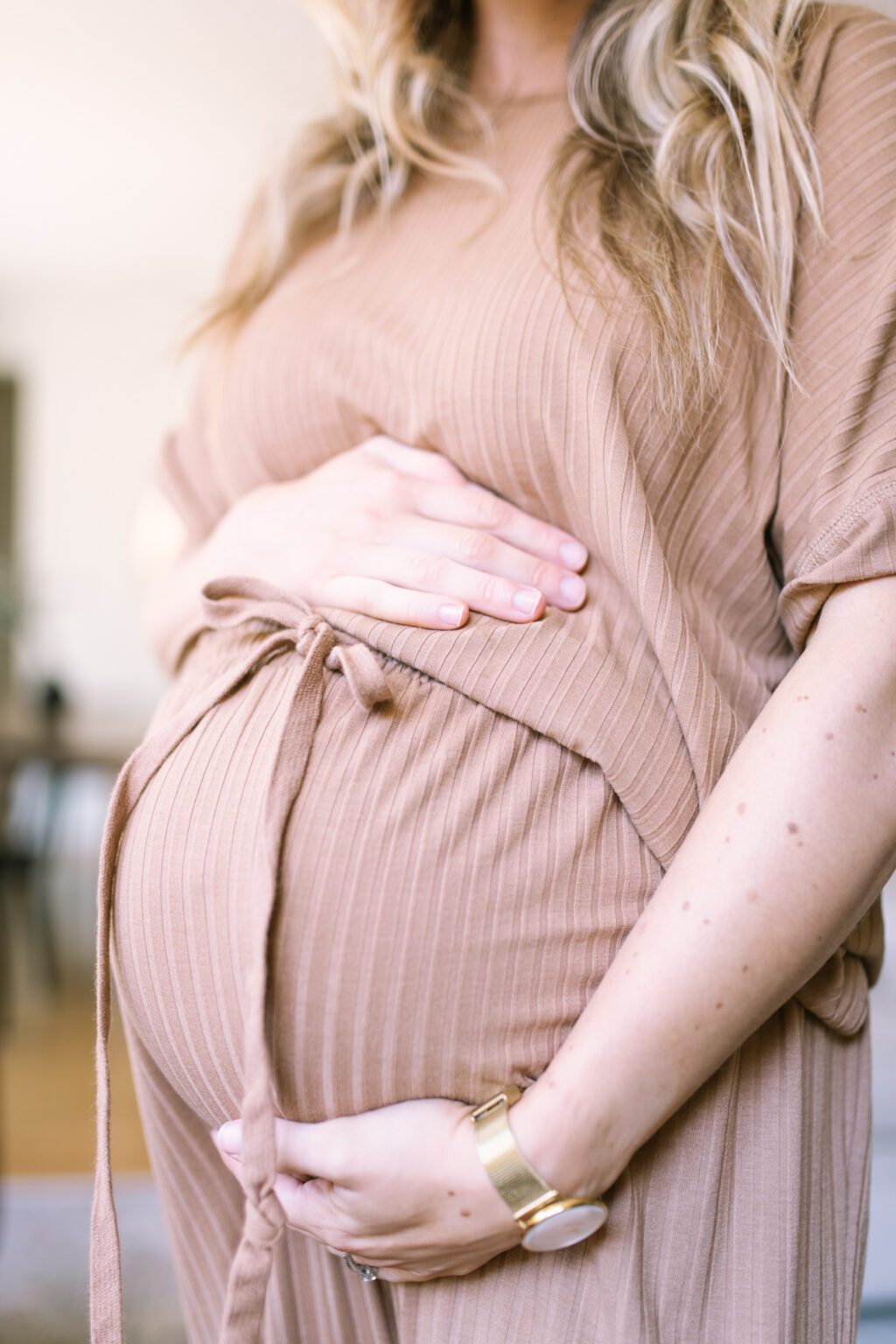 Mini Shein Maternity Review Matching Ribbed Set Elisabeth McKnight