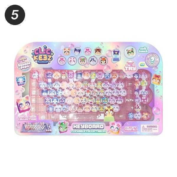 5. Clickeez Keyboard Mega Pack, a gift for 10 year old girls