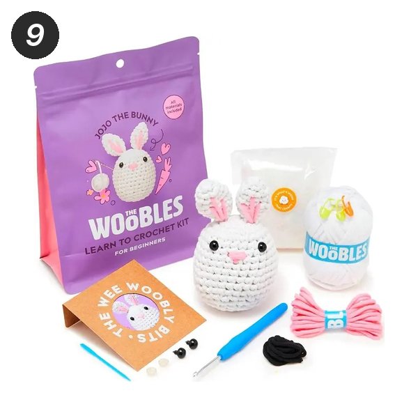 9. The Woobles Beginner Crochet Kit, a gift for 10 year old girls