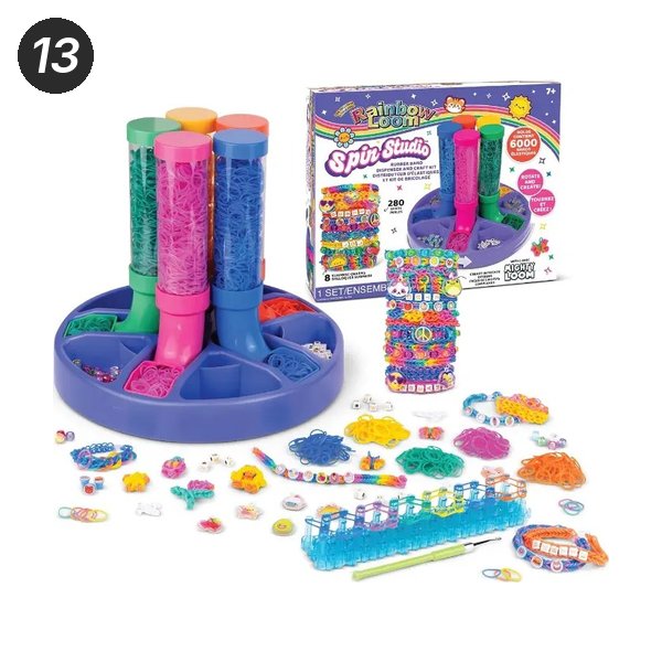 13. Rainbow Loom Spin Studio, a gift for 10 year old girls