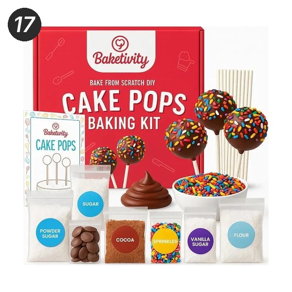 17. Baketivity Cake Pop Kit, a gift for 10 year old girls