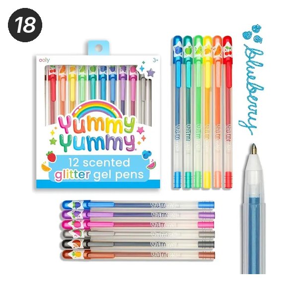 18. OOLY Glitter Gel Pens, a gift for 10 year old girls