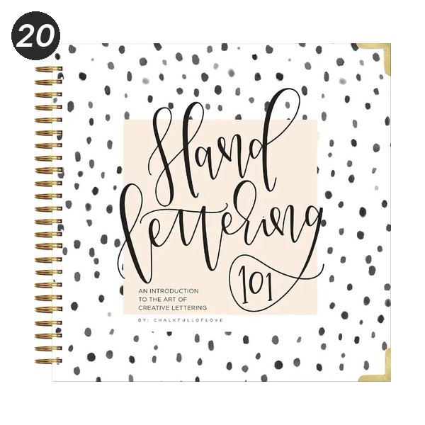 20. Hand Lettering 101 + Tombow Brush Pens, a gift for 10 year old girls