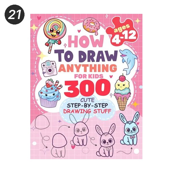 21. How to Draw Anything for Kids, a gift for 10 year old girls