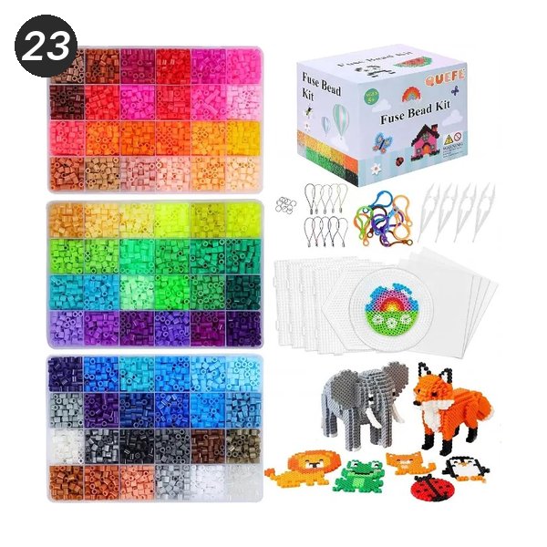 23. Fuse Bead Kit, a gift for 10 year old girls