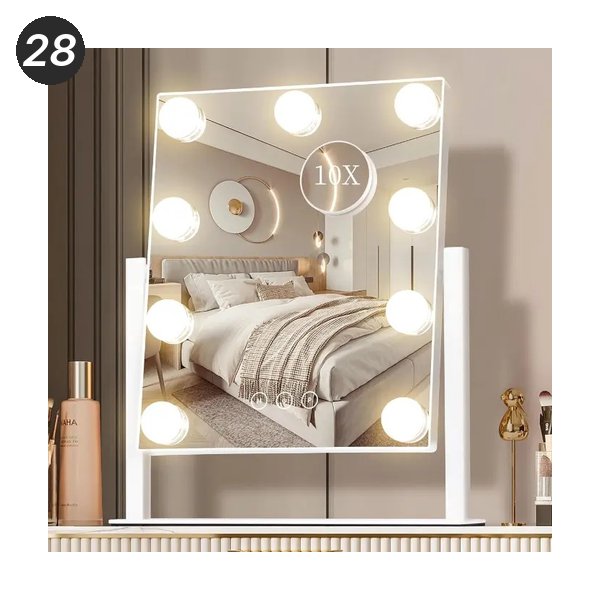 28. Light-Up Vanity Mirror, a gift for 10 year old girls
