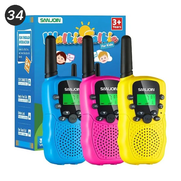 34. Walkie Talkies, a gift for 10 year old girls