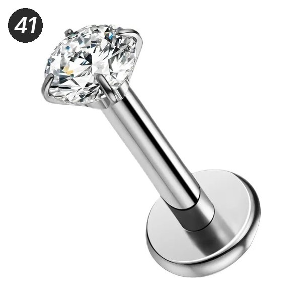 41. Flat-Back Studs for an Ear Stack, a gift for 10 year old girls