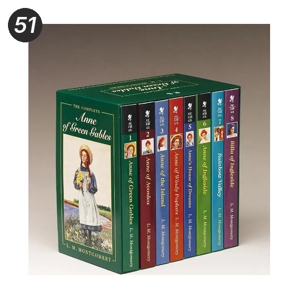 51. Anne of Green Gables Complete Box Set, a gift for 10 year old girls