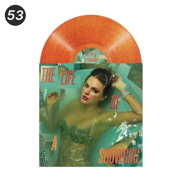 53. Taylor Swift The Life of a Showgirl on Vinyl, a gift for 10 year old girls