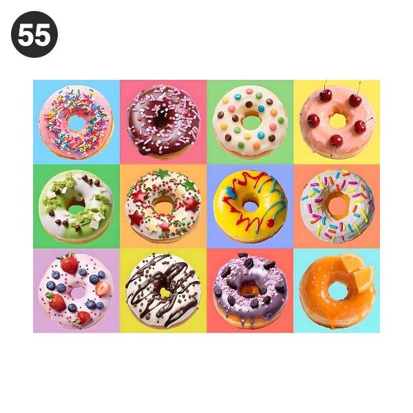 55. Donut Jigsaw Puzzle, a gift for 10 year old girls