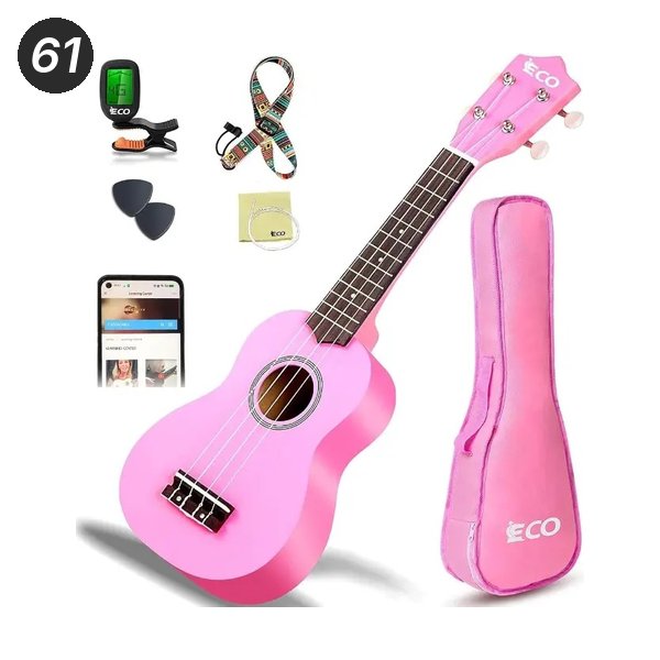 61. Beginner Ukulele, a gift for 10 year old girls