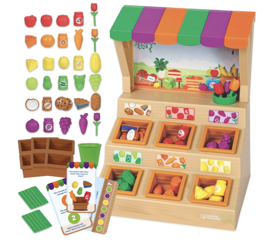 Learning Resources Mini Farmstand Sorting Set