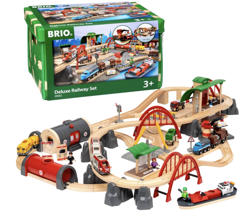 BRIO Wooden Railway Set