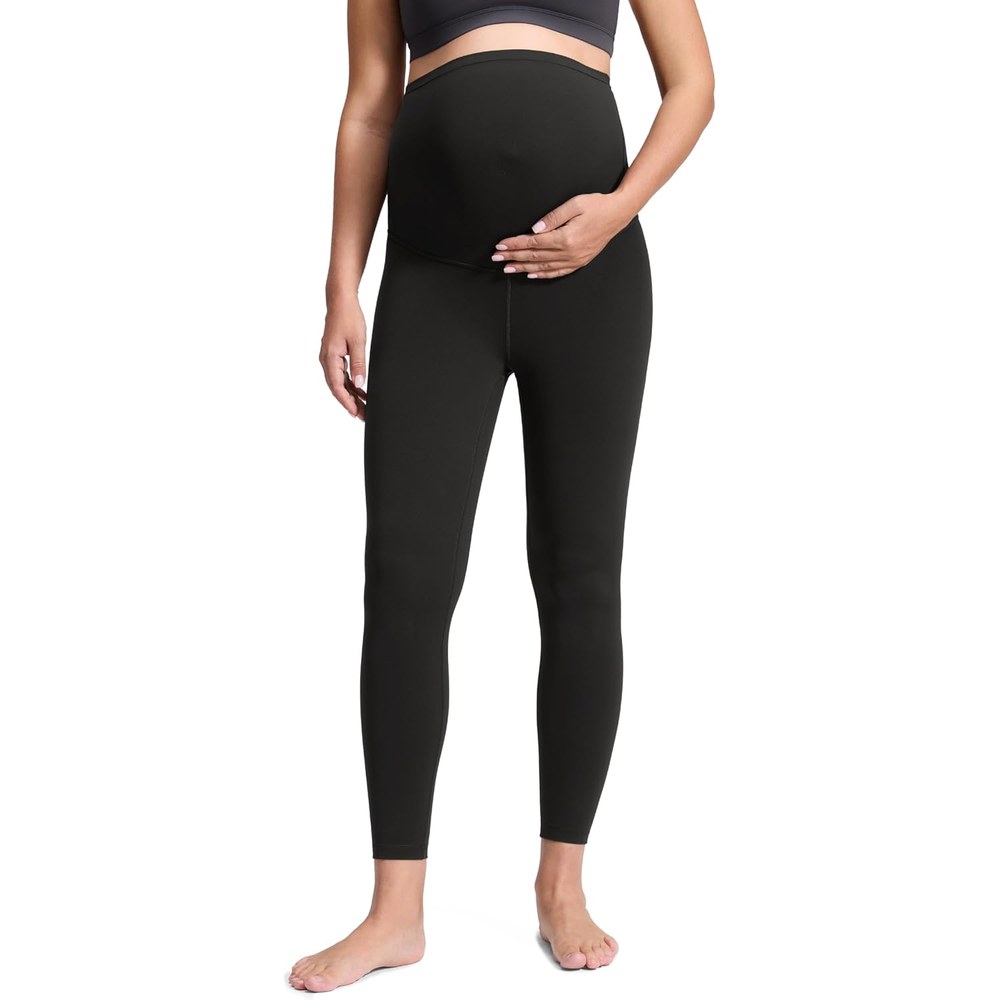 CRZ Yoga Butterluxe maternity leggings in black