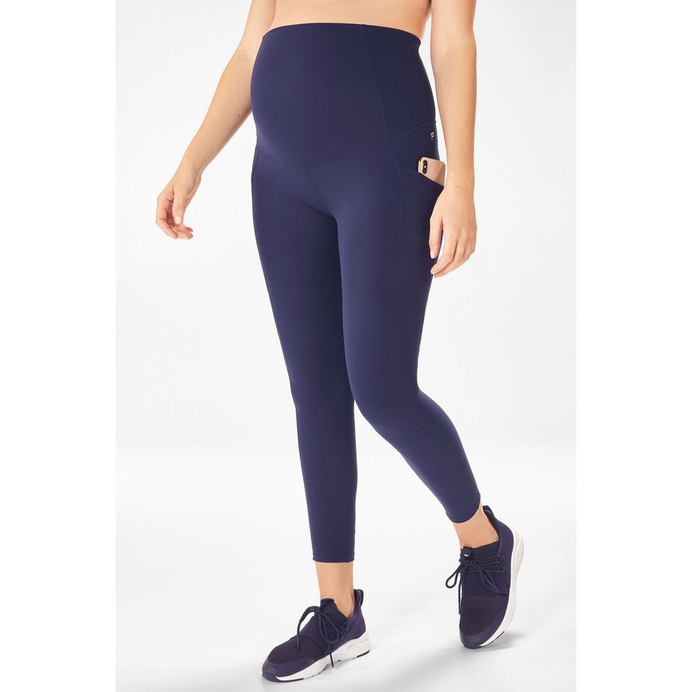 Fabletics PureLuxe High-Waisted Maternity 7/8 leggings