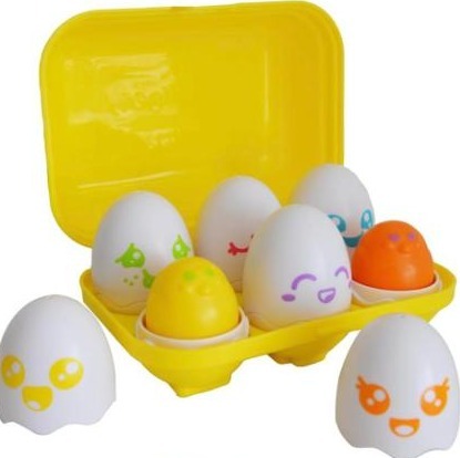Hide and Squeak Eggs toy for 1 year olds