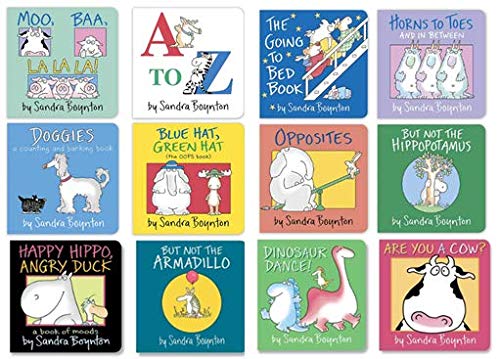 Sandra Boynton board book set for 1 year olds