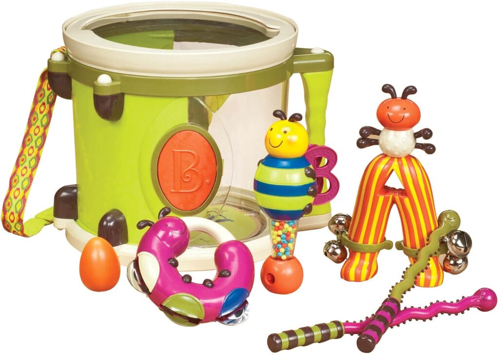 B. toys toddler drum set