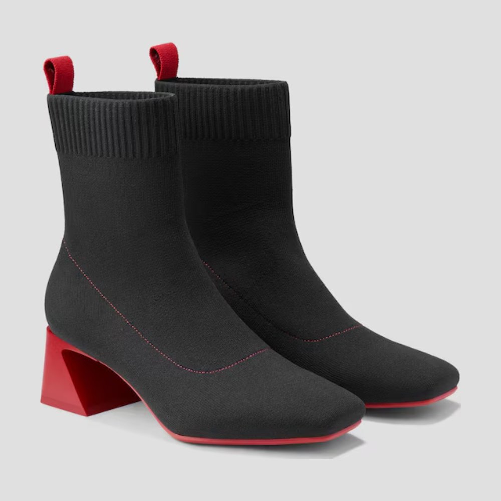 Vivaia Regina Pro square-toe block heel boot